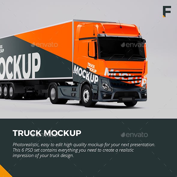 You can use trailers for just about any task at job sites or for hauling. 310 Best Truck Mockup Templates Free Premium