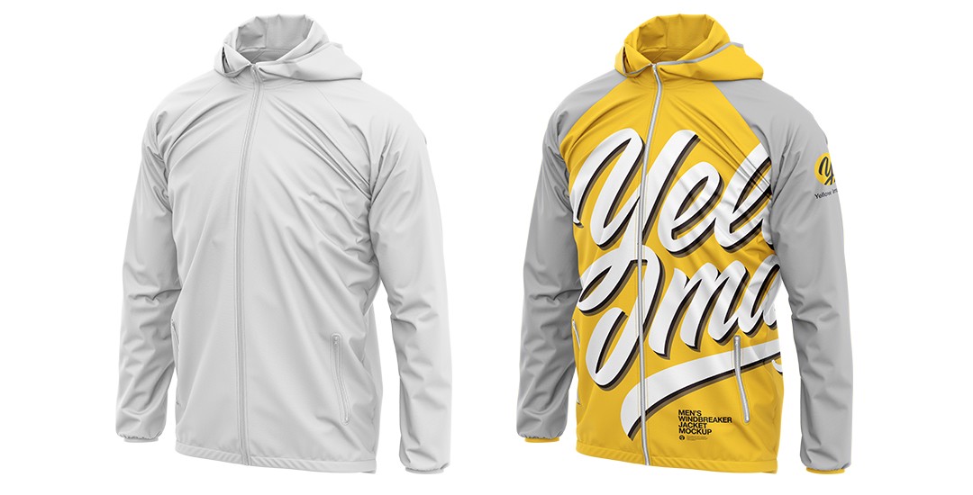Photo Get over 3500+ premium apparel mockups for just $69! Men S Windbreaker Jacket Mockup Tutorial By Yellow Images Medium