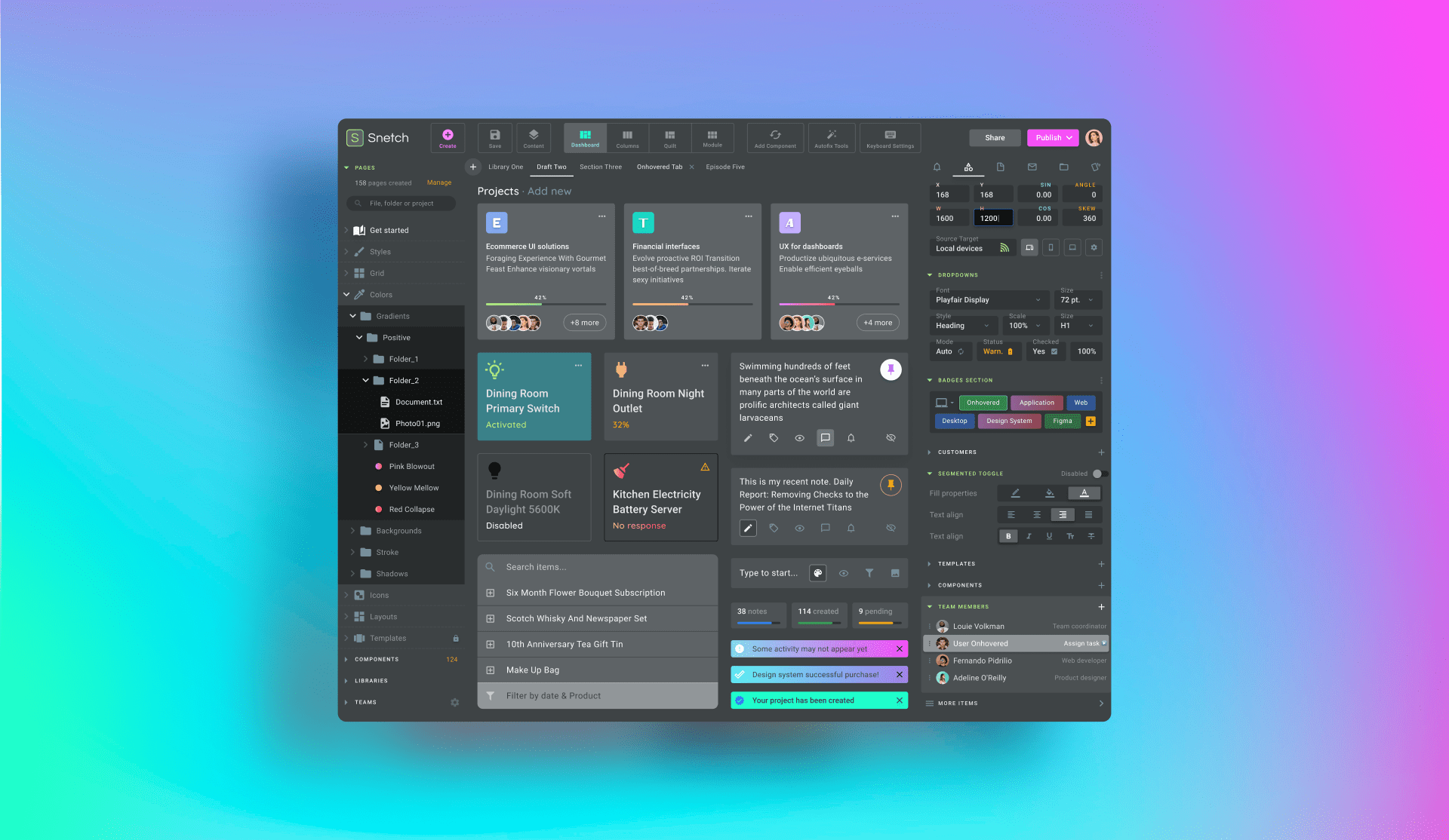 Moqups is a streamlined and intuitive web app that helps you create and collaborate on wireframes, mockups, diagrams and prototypes — for any type of . Desktop Design Templates Material Ui For Dashboards Software And Web Tools By Roman Kamushken Prototypr