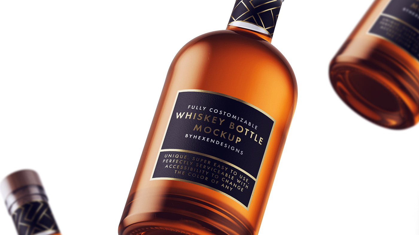 Photo Collision of cold wine glasses. 285 Best Whiskey Bottle Mockup Templates Free Premium