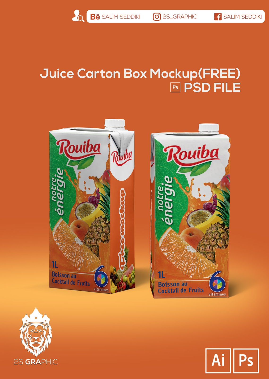 Present your milk or juice packaging art work with this mockup. 15 Free Milk Box Mockup Templates Graphic Design Resources