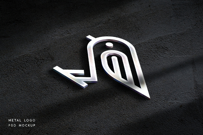 Creating a logo for your small business is a big step in the right direction. Metal Logo Mockup Psd Template Free Download
