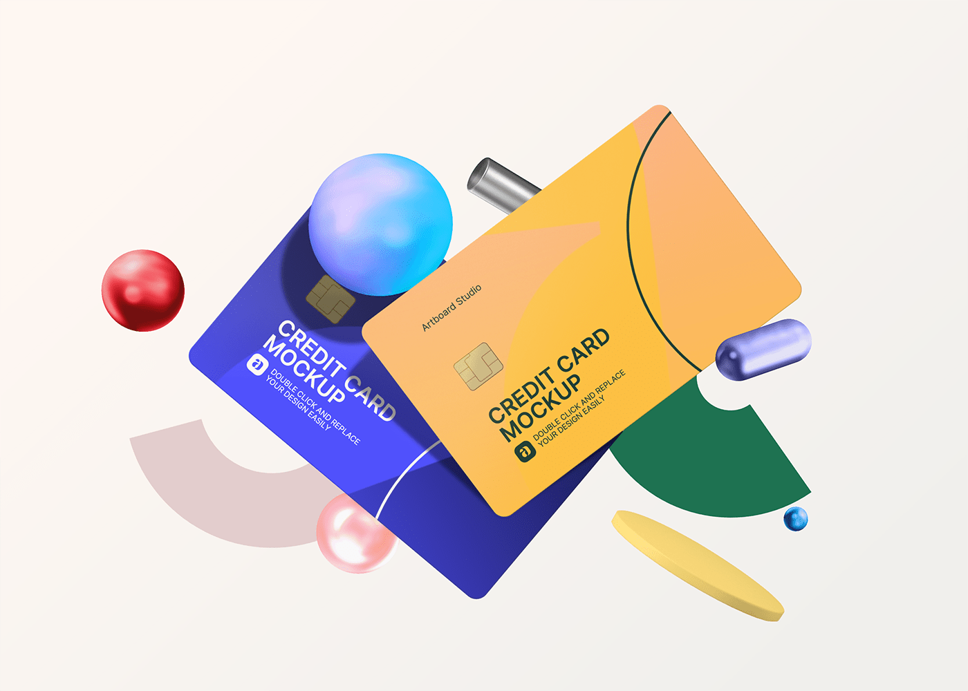 Discover 1 video mockup generator design on dribbble. Credit Card Mockup Scene