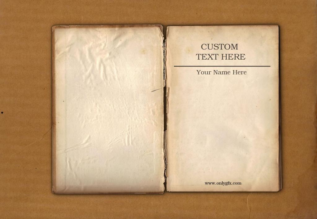 26+ Download Old Paper Mockup Free PSD