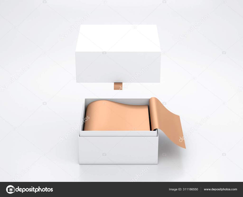 36+ Download Box With Wrapping Paper Mockup PSD