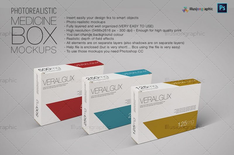 35+ Download Medical Packaging Mockup&nbsp;PSD