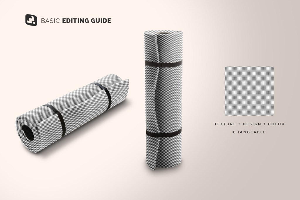 21+ Download Yoga Mat Mockup Psd&nbsp;PSD
