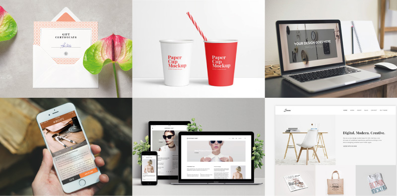 23+ Download Free Mockup For Web Design PSD