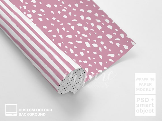 46+ Download Wrapping Paper Roll Mockup Free PSD