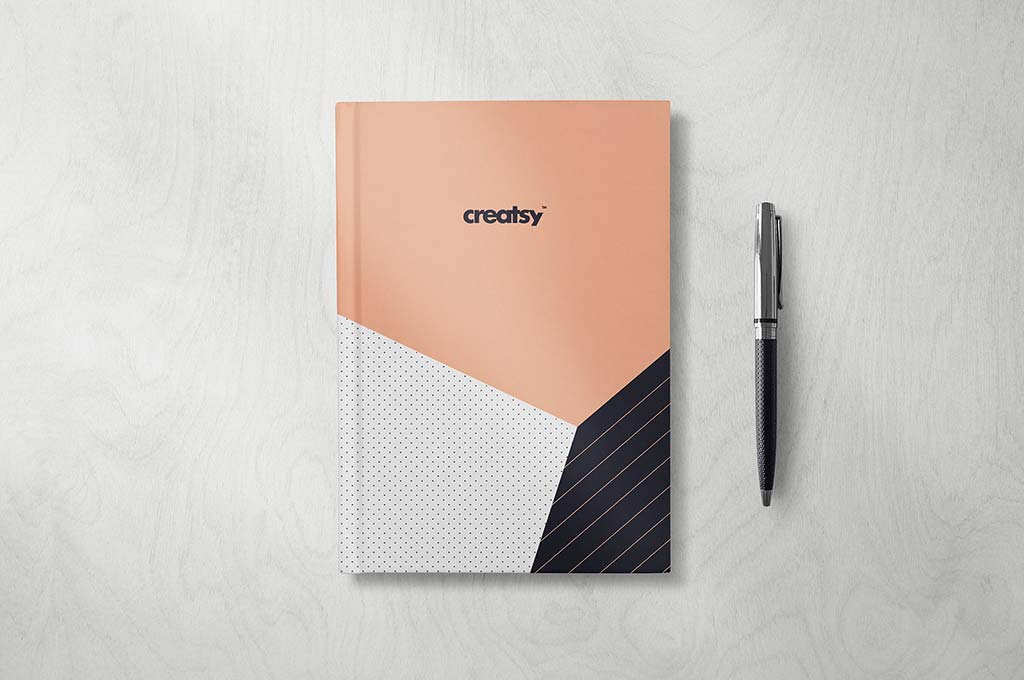 49+ Download Notebook And Pen Mockup PSD