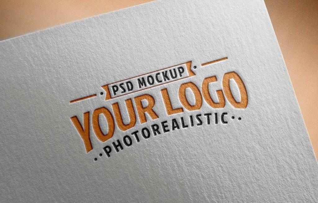38+ Download Free Photoshop Logo Mockup Templates&nbsp;PSD