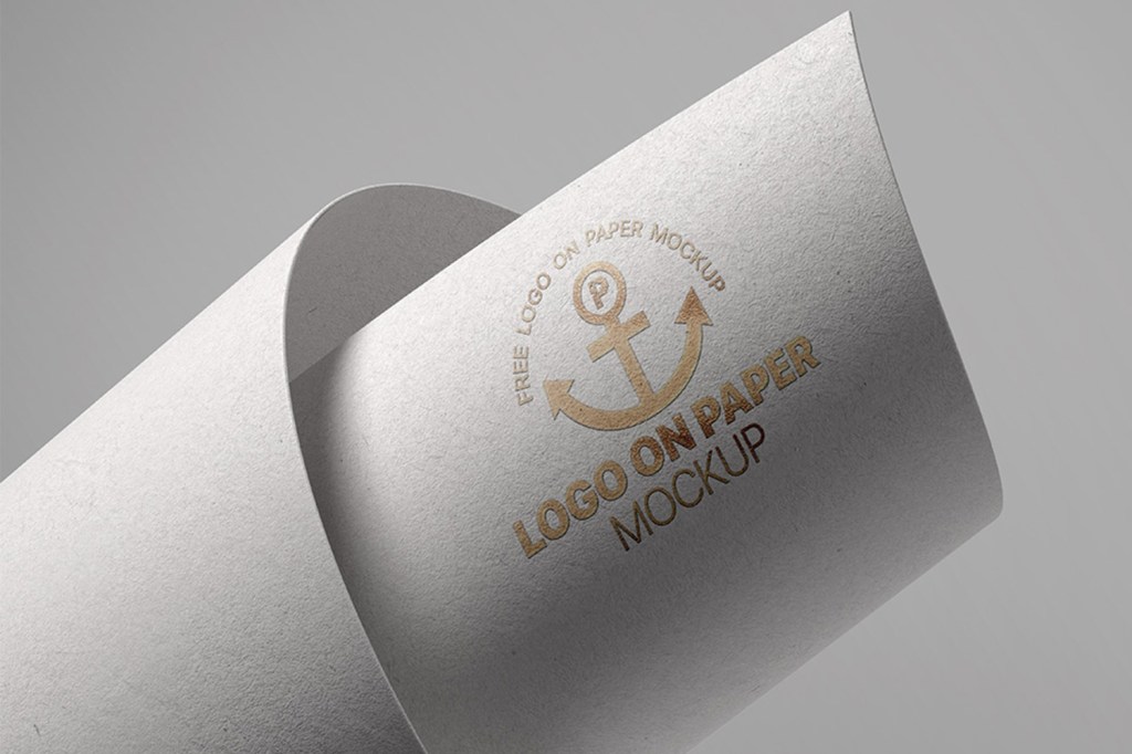 41+ Download Logo Mockup Paper Free&nbsp;PSD