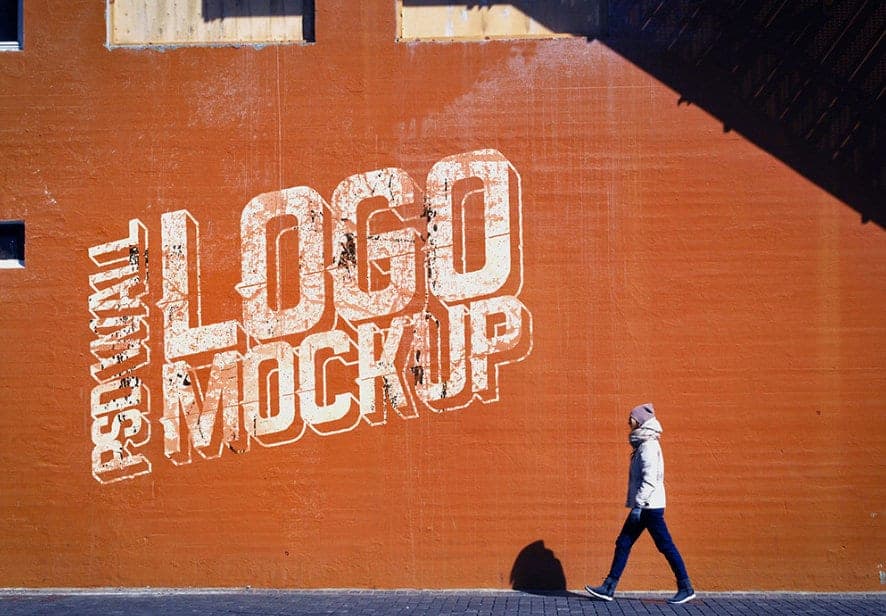 23+ Download Mockup Gratis Logo&nbsp;PSD