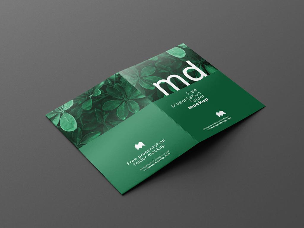 19+ Download Free Presentation Folder Mockup&nbsp;PSD