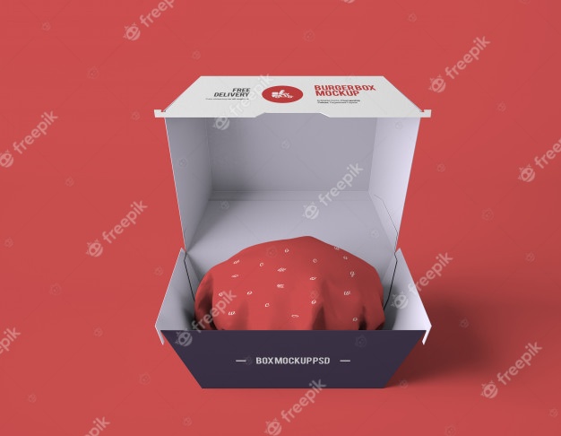 25+ Download Paper Burger Mockup PSD