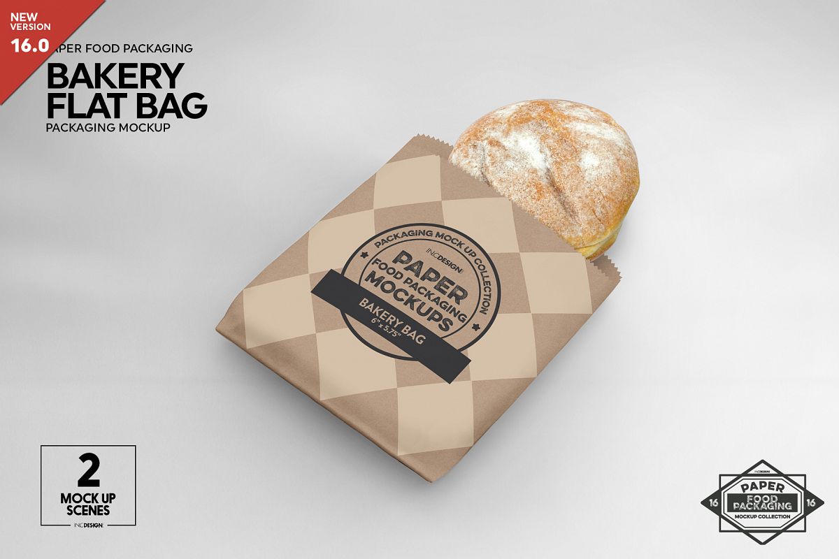 Bread packahing mockup displaying 2 bags with 2 different types of bread in 5400 x 4000 pixels resolution to feature the branding designs of . Bread Packaging Mockup Psd Free Download Free Layered Svg Files All Mockup Psd Templates Featured Here Are Designed Using Smart Objects