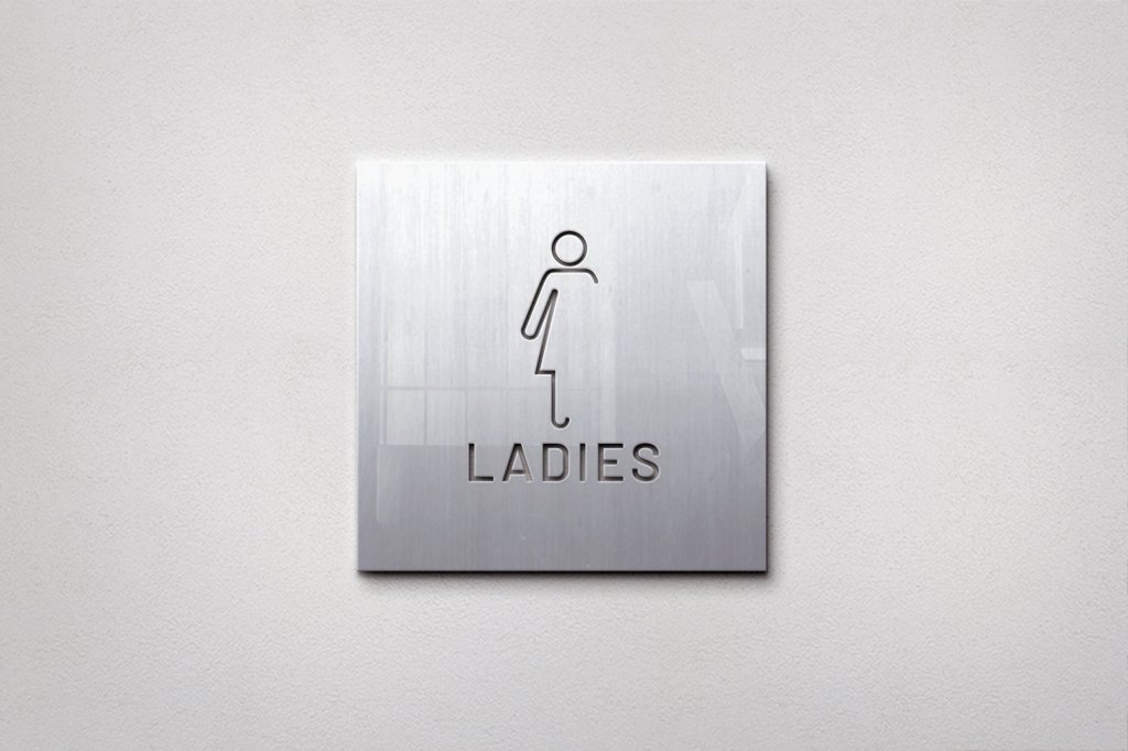 32+ Download Toilet Sign Mockup&nbsp;Psd