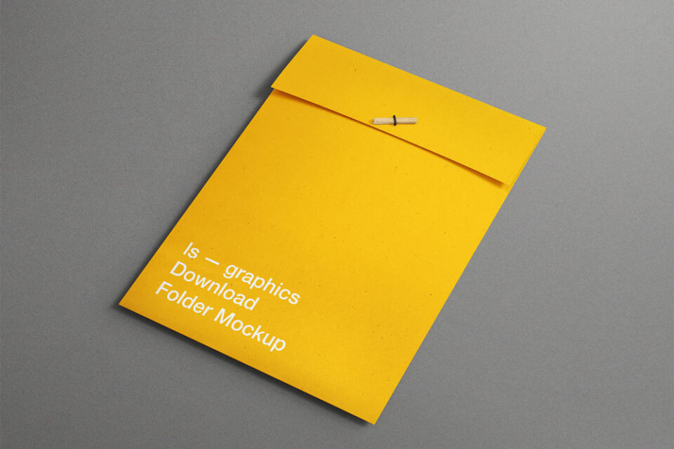 48+ Download Presentation Folder Mockup Free Psd&nbsp;PSD