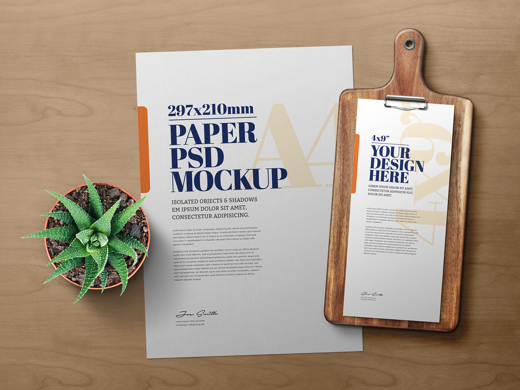 24+ Download Paper Menu Mockup&nbsp;PSD