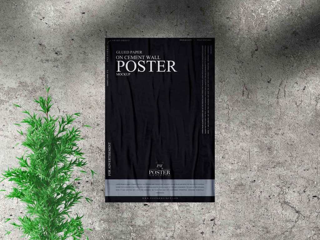 40+ Download Paper On Wall Mockup&nbsp;PSD