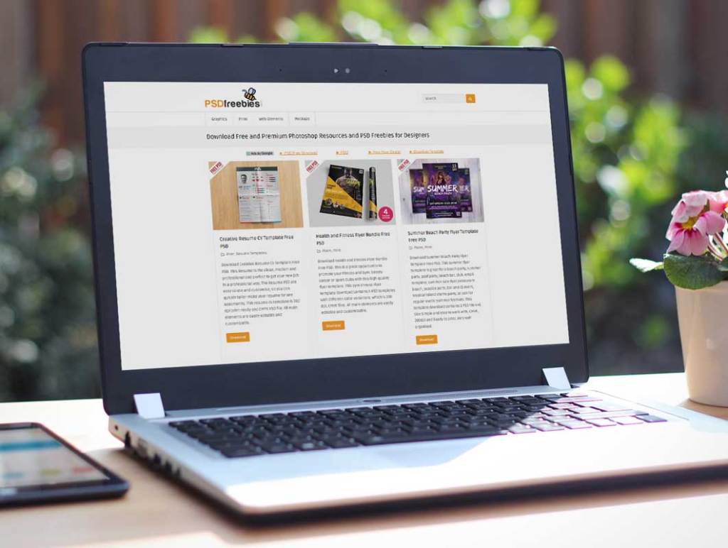 48+ Download Pc And Phone Mockup PSD