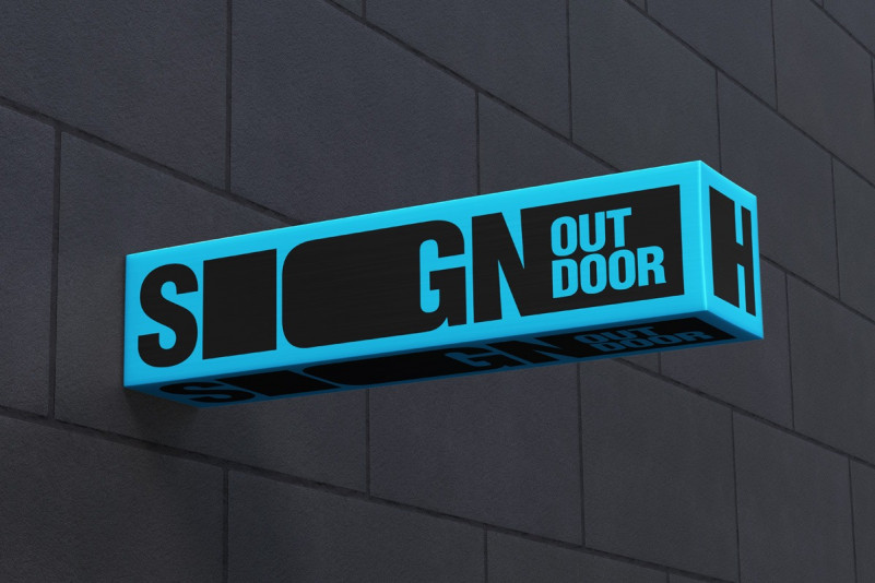 42+ Download Street Sign Mockup&nbsp;Psd