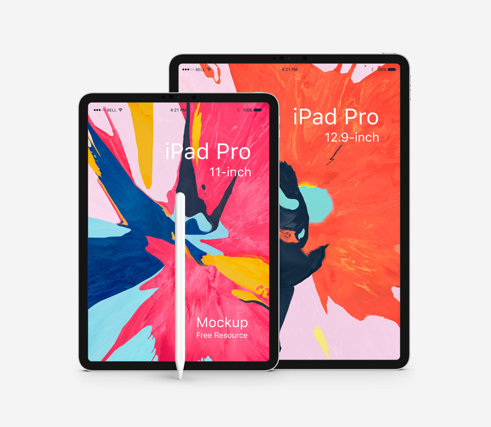 26+ Download Free Ipad Pro 2018 Mockup Psd