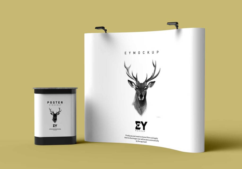 23+ Download Free Stand Mockup&nbsp;Psd