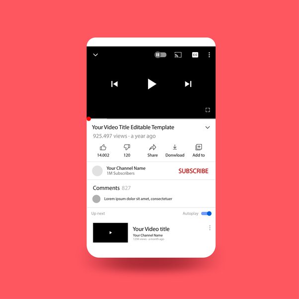 27+ Download Mobile Youtube Mockup PSD