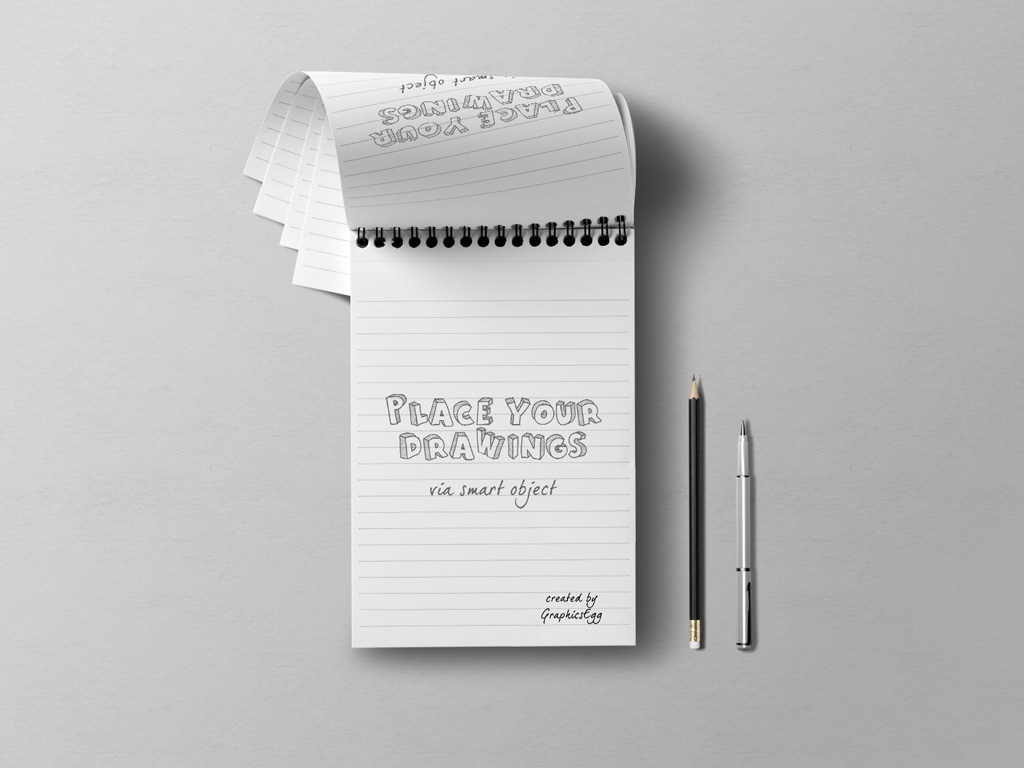 14+ Download Note Mockup Free&nbsp;PSD